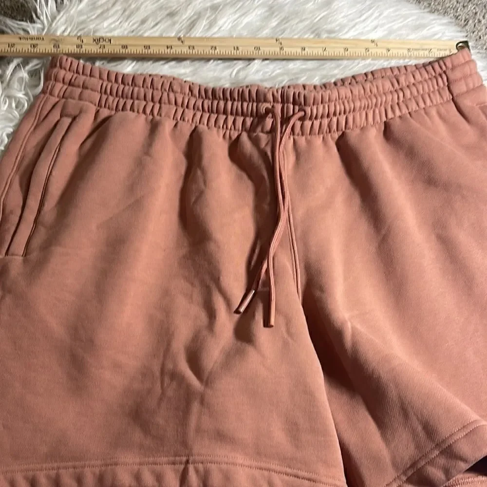 Adidas originals  Shorts Mens size 2XL fleece Logo‎ drawstring Sports